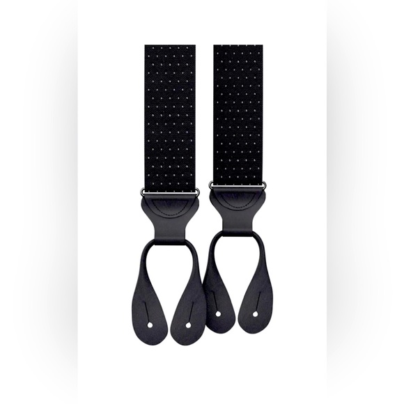 KK & Jay Other - KK & Jay Jackson Dot Black Suspenders